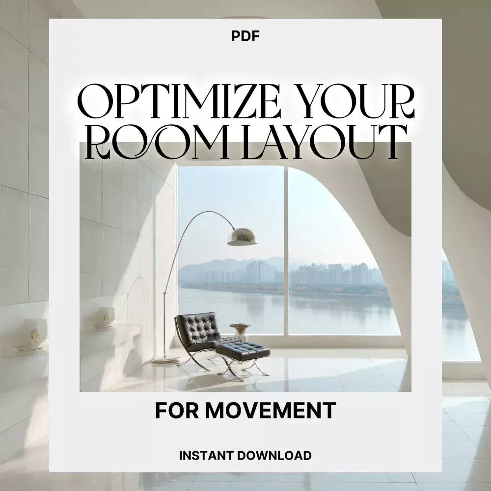 How to Optimize Your Room Layout for Movement | Home Design Flow Guide | Digital Download for Movement-Friendly Interiors, Space Planning, and AI Design — video