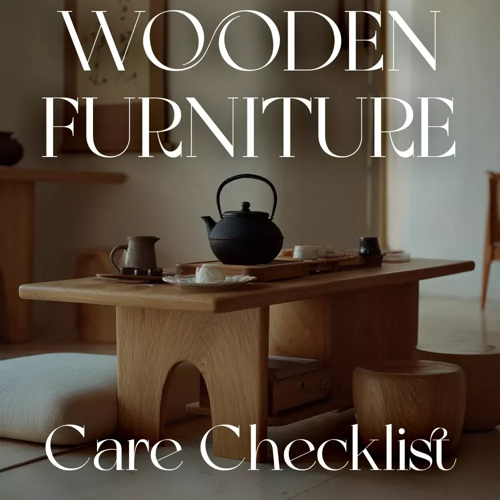 Wooden Furniture Care Checklist | Printable Guide on How to Clean and Care for Wooden Furniture | DIY Wood Care & Maintenance Tips | Digital Download — video