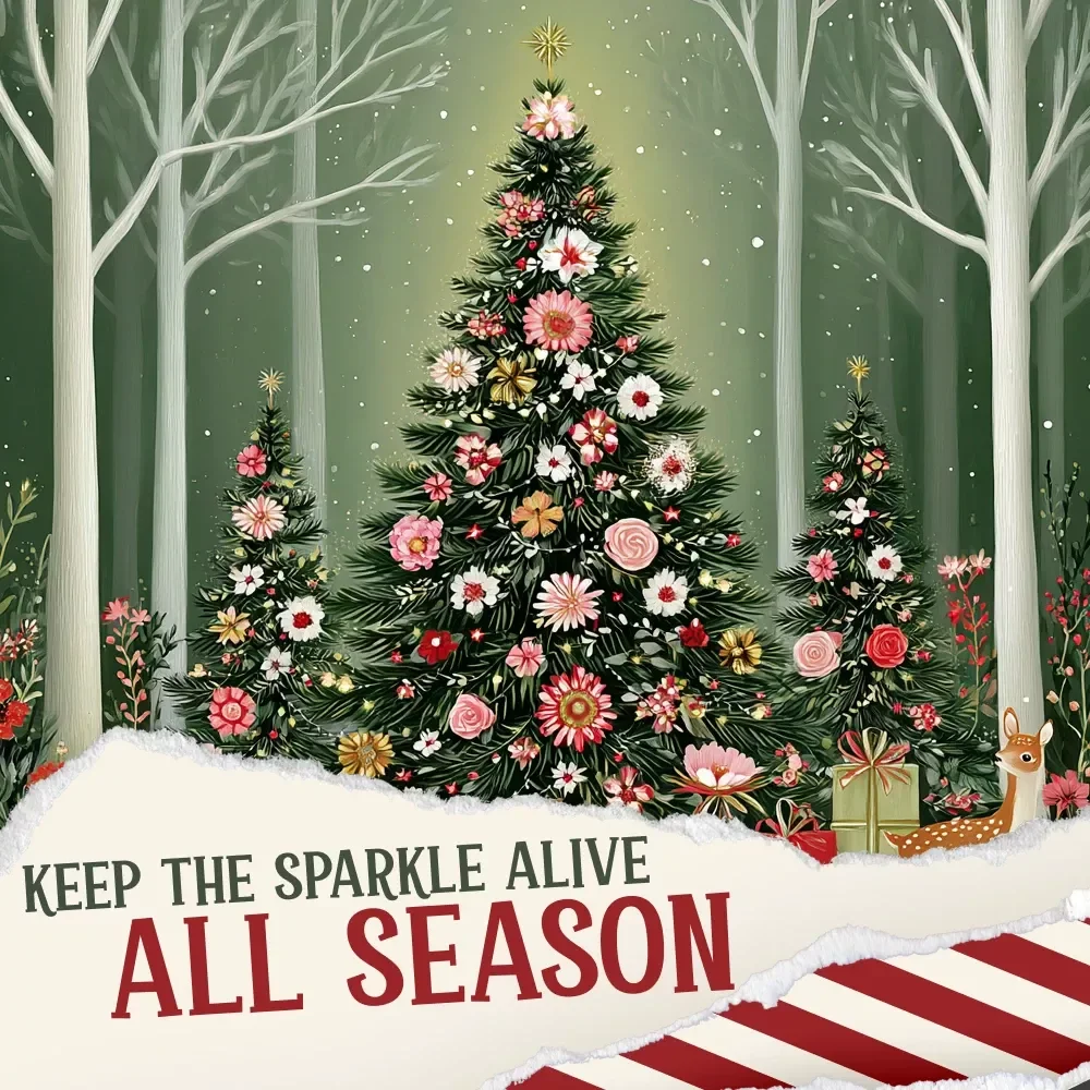 Keep the Sparkle Alive All Season | How to Keep Christmas Tree Alive | Holiday Tree Care Digital Guide for Freshness, Hydration & Lasting Magic — video