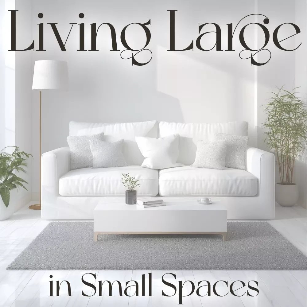 Living Large in Small Spaces | Smart Home Design Guide for Limited Space | Digital Download eBook for Small Apartments, Tiny Homes & Minimalist Living — Learn What to Do When Home Space Is Limited — video