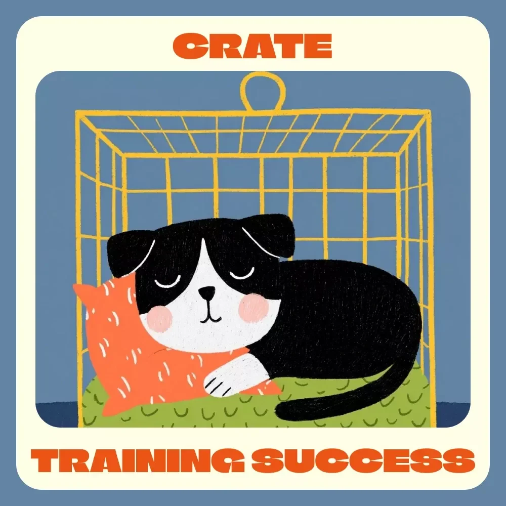 Crate Training Success 🐾 | Puppy Training eBook, Printable Guide, Positive Crate Training Tips, Digital Download for New Dog Owners — video