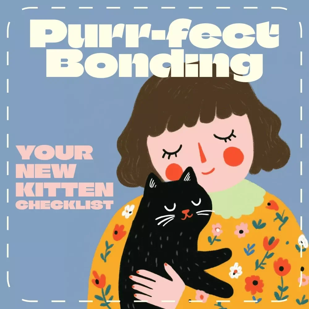 Purr-fect Bonding: Your New Kitten Checklist | Digital Download for New Cat Owners | Step-by-Step Guide for Bonding with a New Kitten | Printable Pet Care Checklist — video