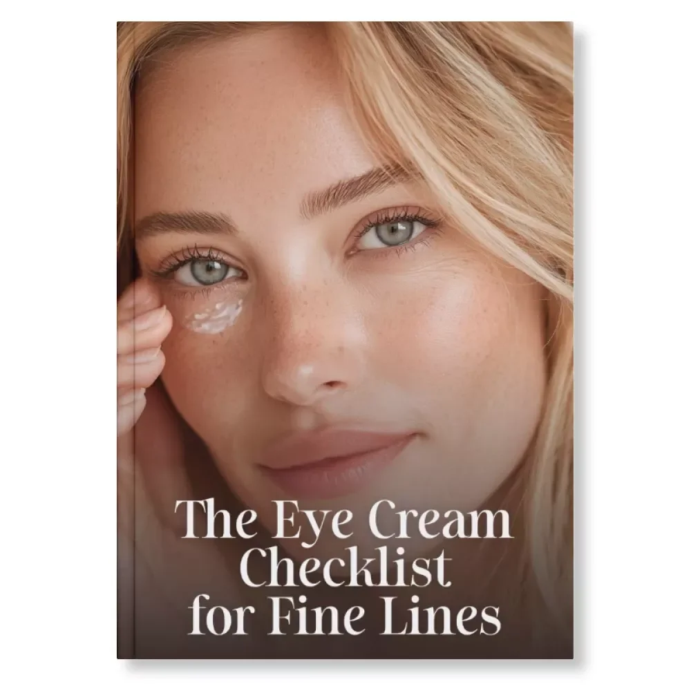The Eye Cream Checklist for Fine Lines | Digital Skincare Guide | How to Use Eye Creams Effectively for Fine Lines | Printable & Downloadable Skincare Routine PDF — video