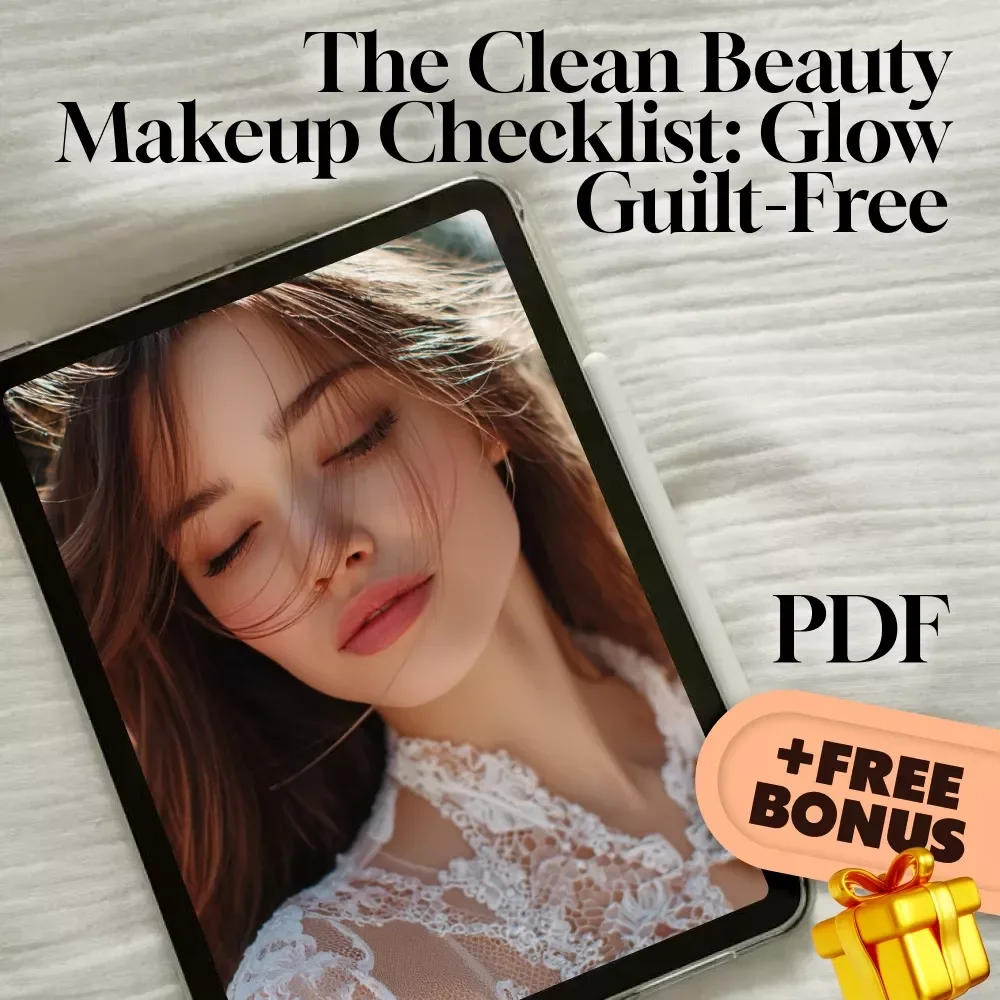The Clean Beauty Makeup Checklist: Glow Guilt-Free | Clean Beauty Makeup Digital Download | Non-Toxic Skincare Guide & Eco-Friendly Routine — video