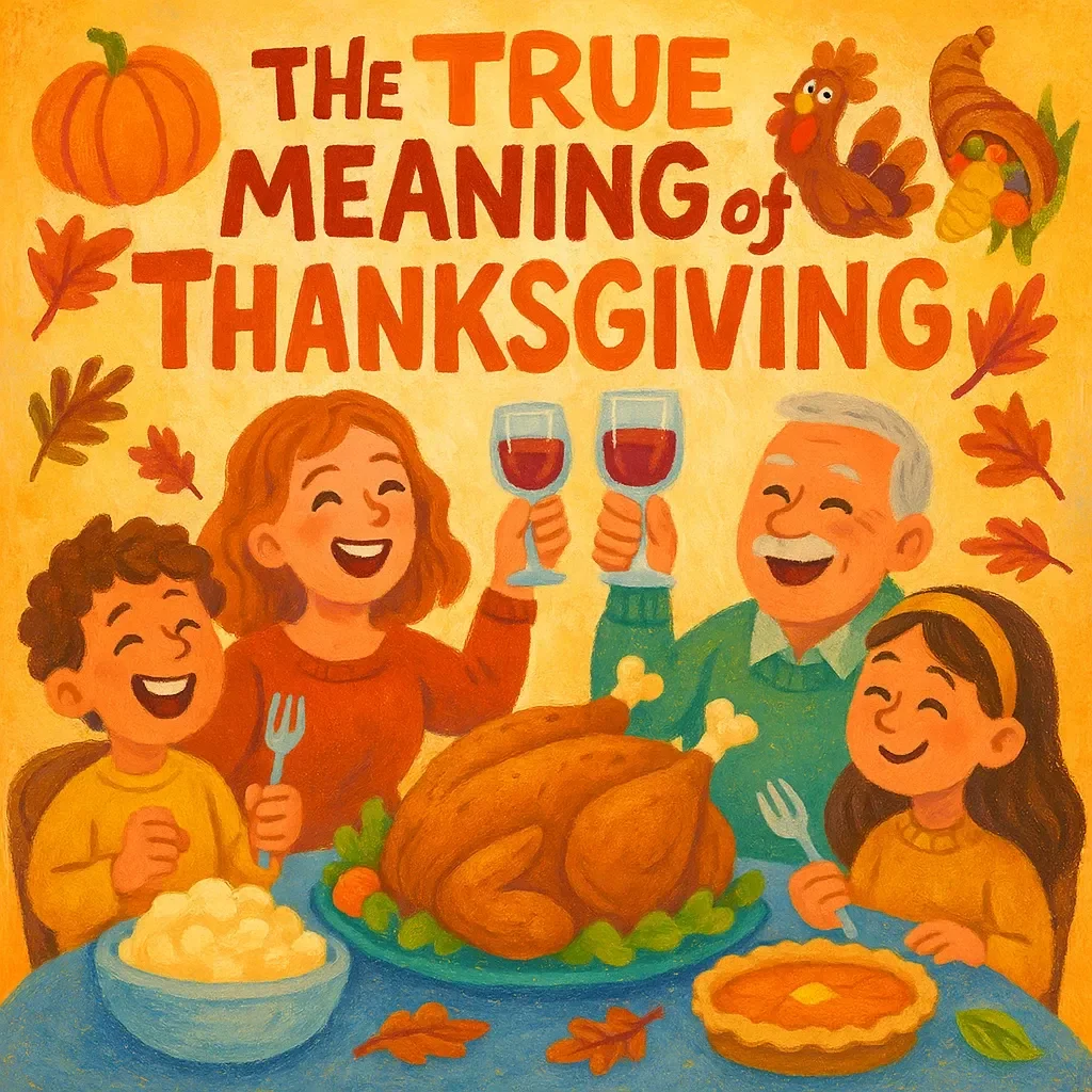 The True Meaning of Thanksgiving | Digital Download eBook Guide | Gratitude & History of Thanksgiving | AI Reflection Prompts & Family Traditions — video