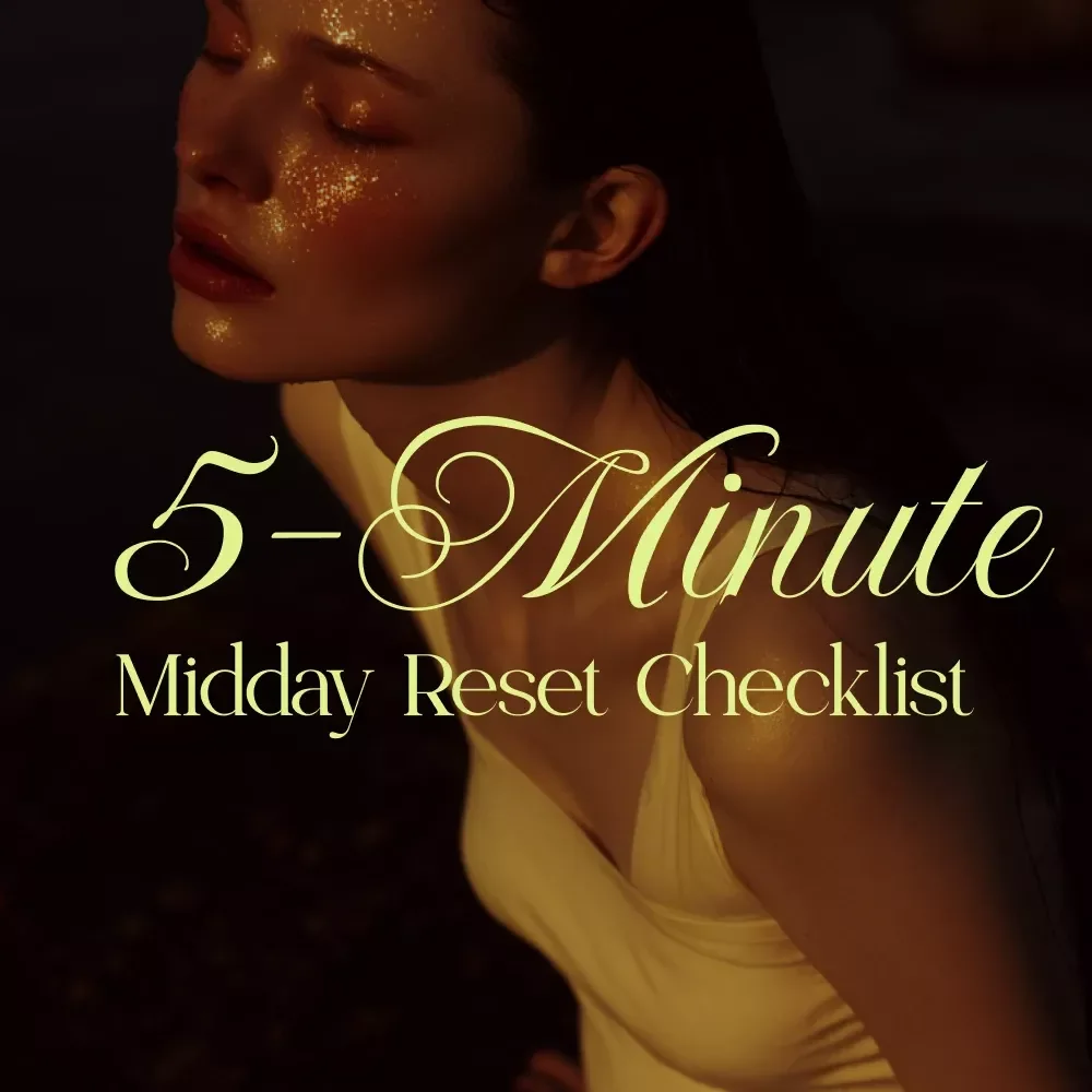 The 5-Minute Midday Reset Checklist | Instant Digital Download | Quick Mindfulness & Productivity Guide — video