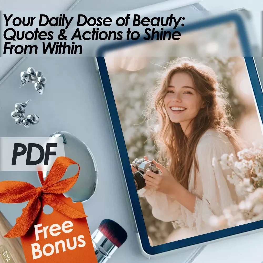 Your Daily Dose of Beauty: Quotes & Actions to Shine From Within - Beauty Quotes Checklist — video