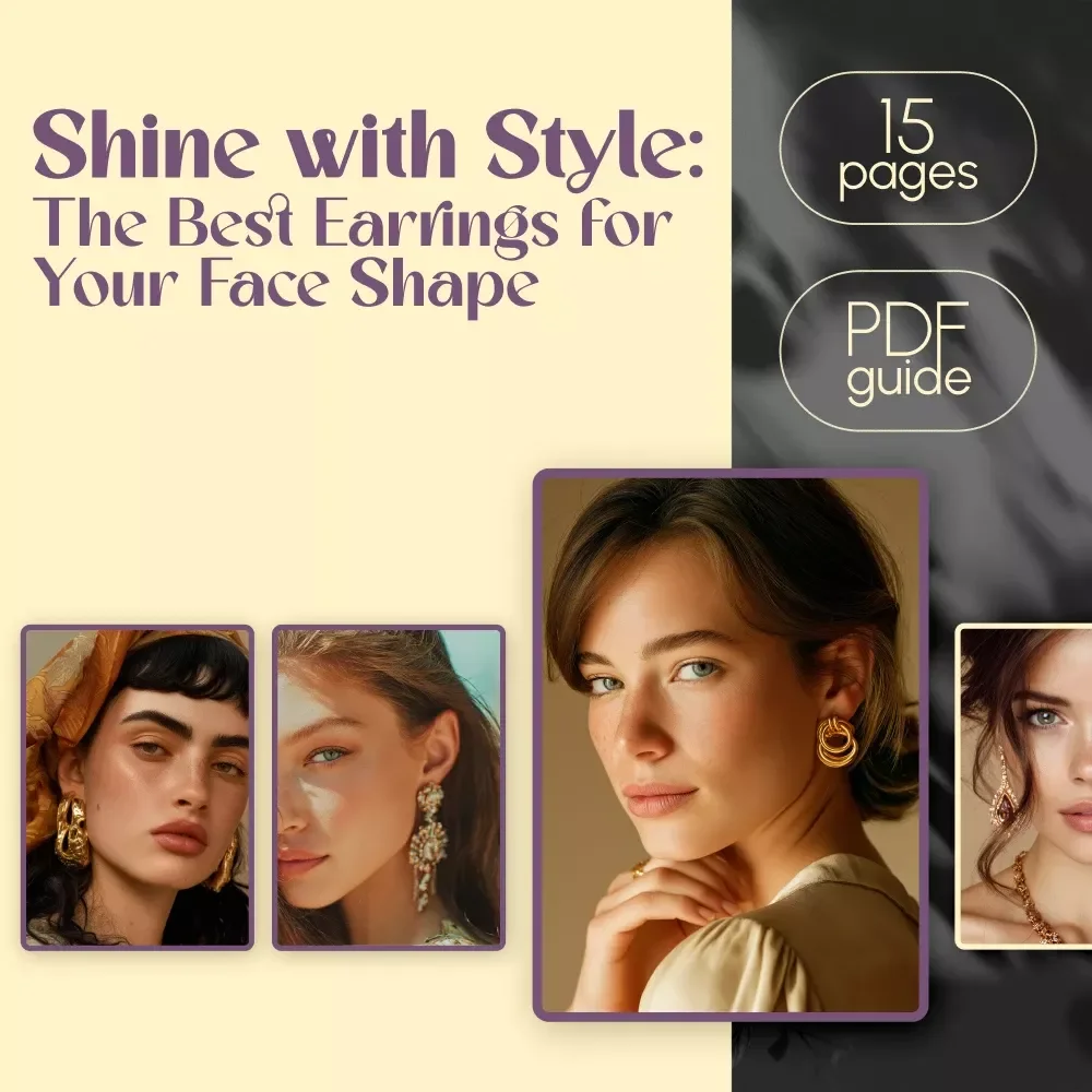 Shine with Style: The Best Earrings for Your Face Shape Guide | Digital Download — video