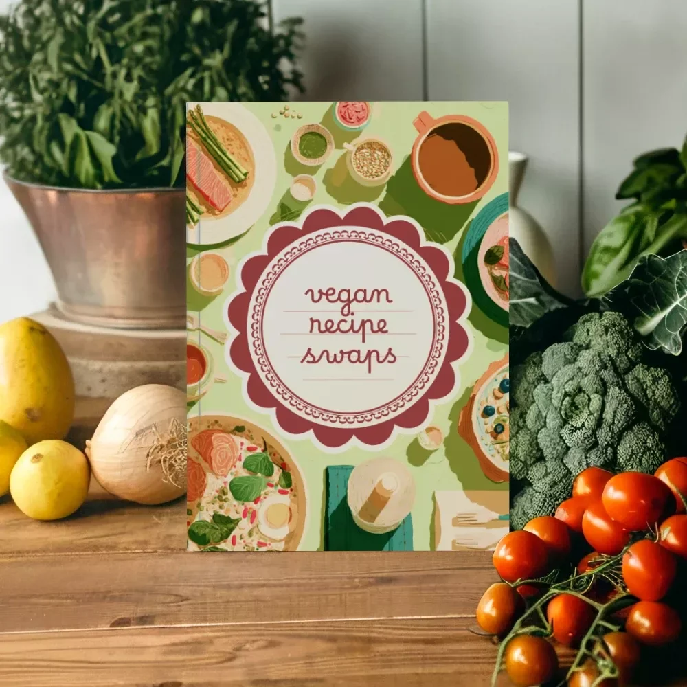 Vegan Recipe Swaps Checklist | Easy Plant-Based Cooking Guide | Digital Download eBook for Dairy-Free, Egg-Free & Meat-Free Substitutes — video