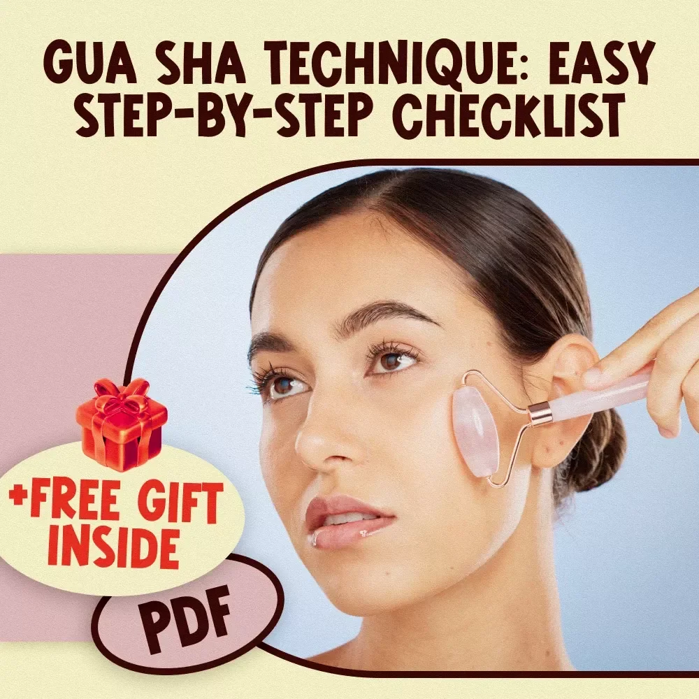 Gua Sha Technique: Easy Step-by-Step Checklist for Glowing Skin — video
