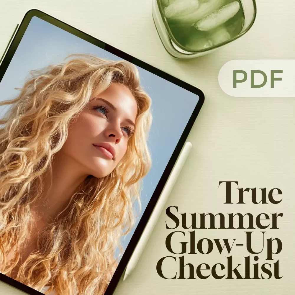True Summer Glow-Up Checklist | Digital Color Analysis Guide for True Summer Palette | Soft Cool Muted Summer Color Palette Checklist PDF — video