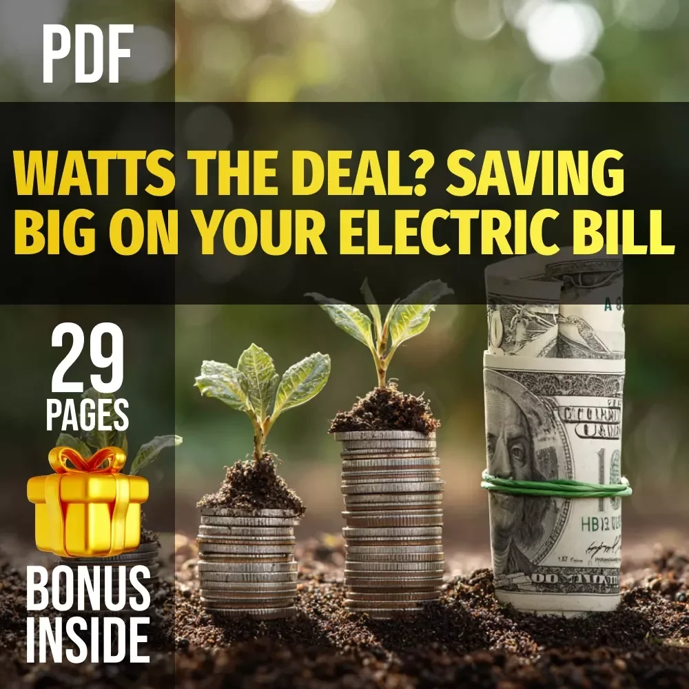 Watts the Deal? Saving Big on Your Electric Bill – eBook Guide on How to Save Money on Electric Bill, Reduce Home Energy Use, & Lower Electric Costs — video