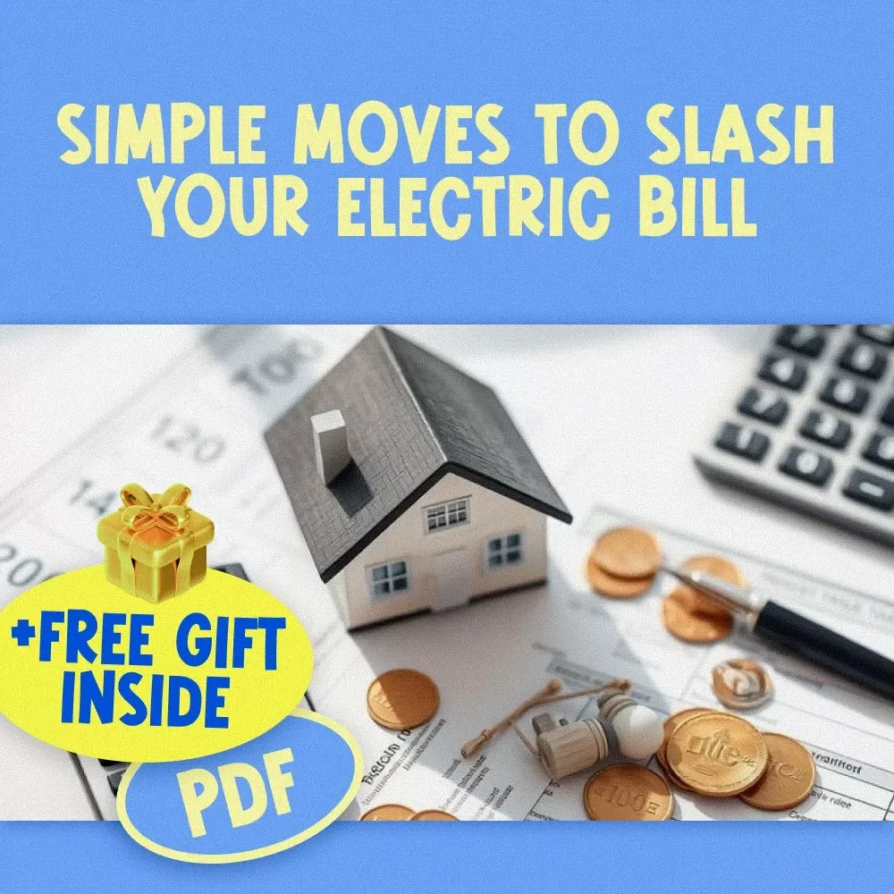 Simple Moves to Slash Your Electric Bill | Save Money on Electric Bill | Printable Checklist & Digital Download — video