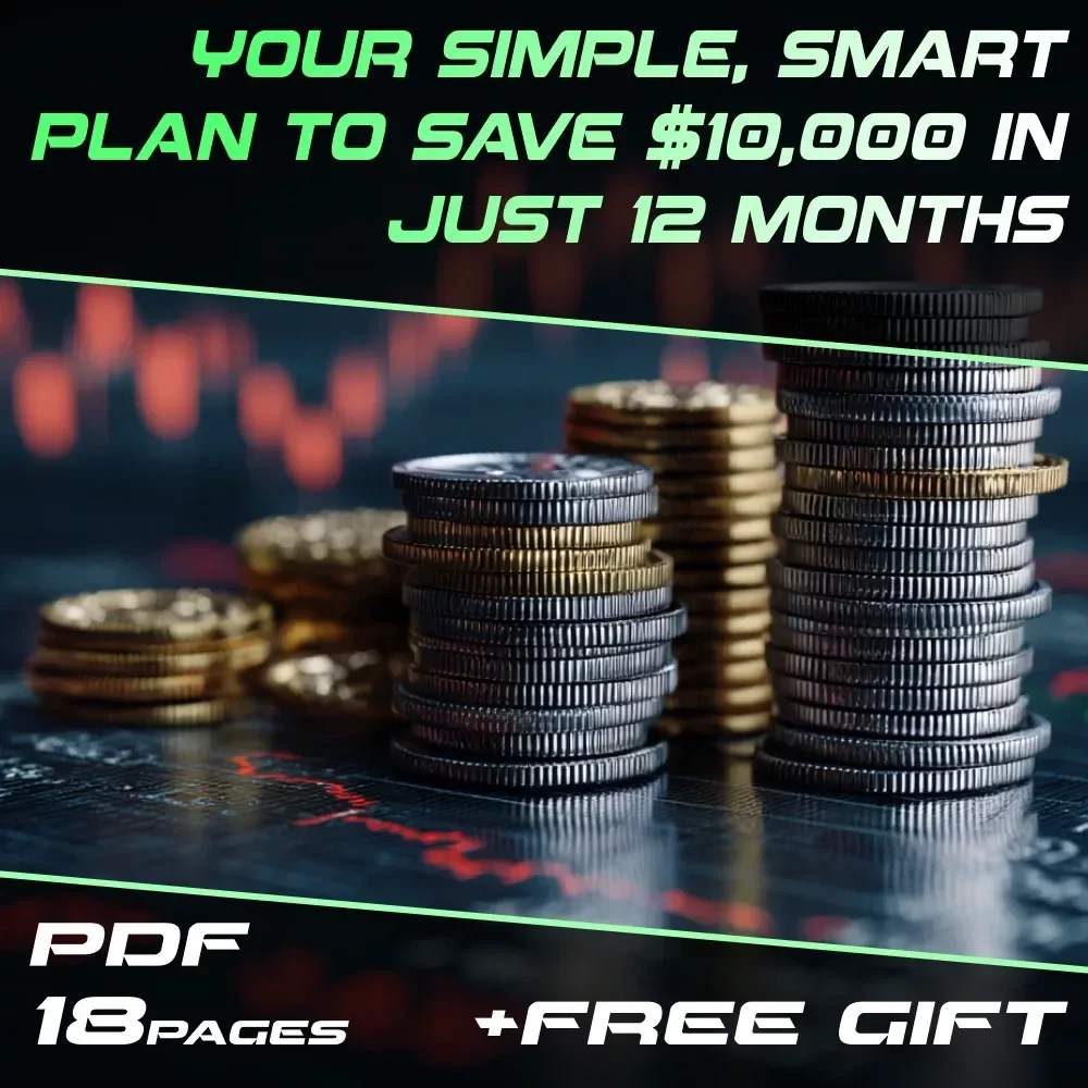 Your Simple, Smart Plan to Save $10,000 in Just 12 Months | How to Save $10,000 in a Year eBook | Budgeting Guide, Digital Download — video