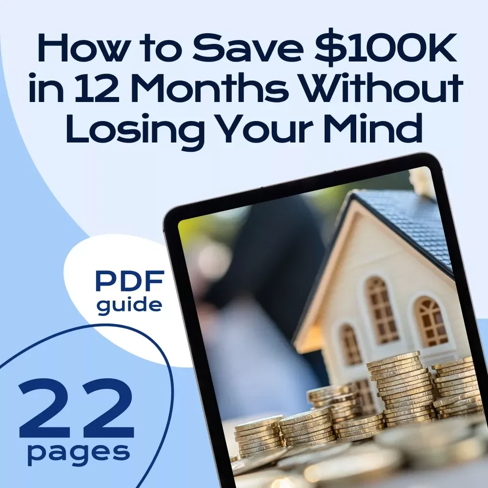 How to Save $100K in 12 Months Without Losing Your Mind – Ebook for Budgeting, Frugal Living & Financial Goals | How to Save 100K in a Year Guide — video