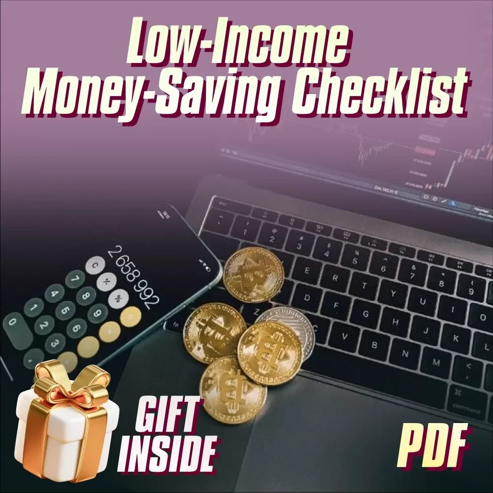 Low-Income Money-Saving Checklist | How to Save Money with Low Income Fast | Printable Budget Guide & Financial Tips for Quick Savings — video