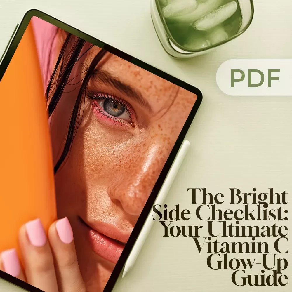 The Bright Side Checklist: Your Ultimate Vitamin C Glow-Up Guide | Skincare eBook for Radiant Skin | Digital Download Vitamin C for Skin Routine — video