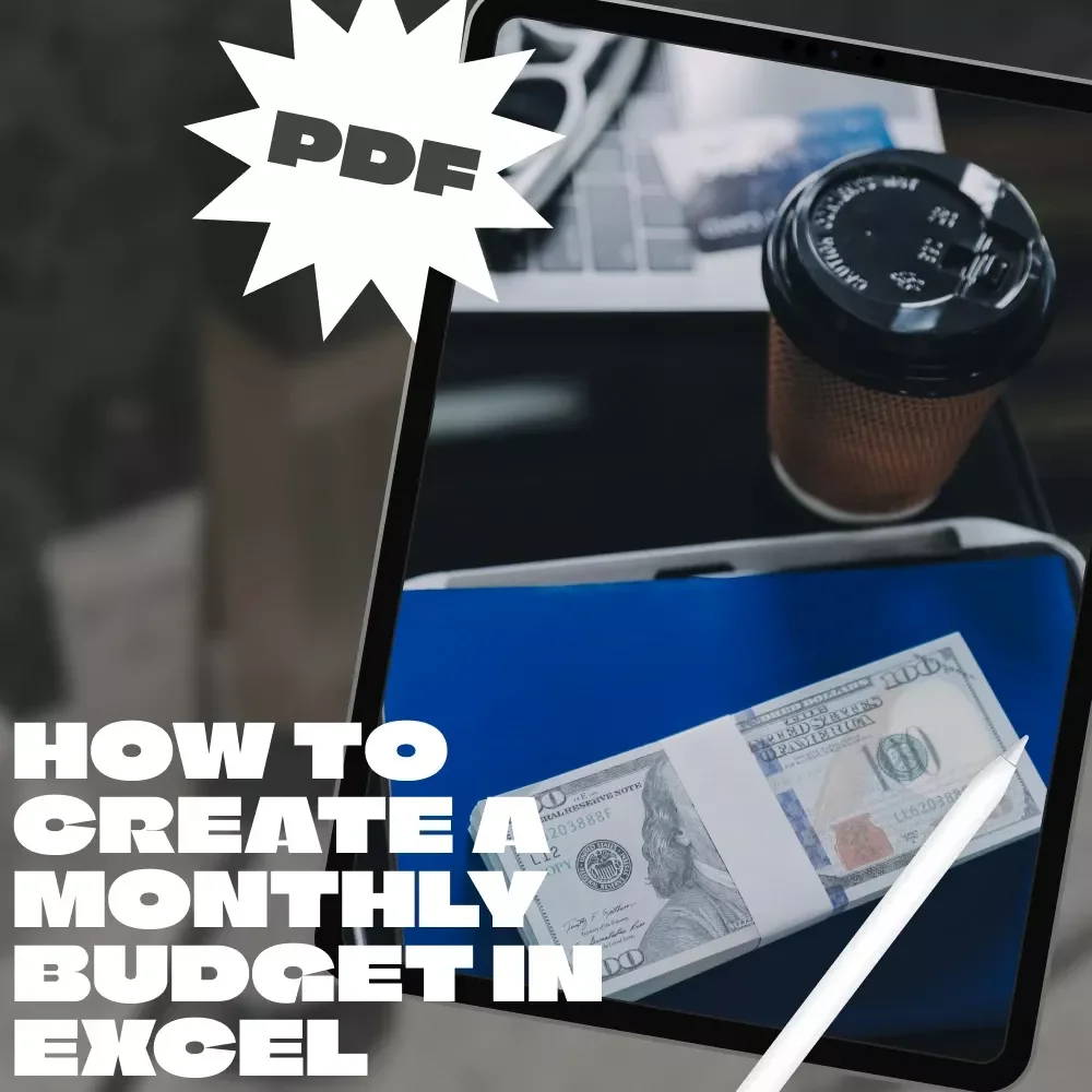 A Step-by-Step Guide to Mastering Your Monthly Money Plan | How to Create a Monthly Budget in Excel | Digital Budgeting Guide — video