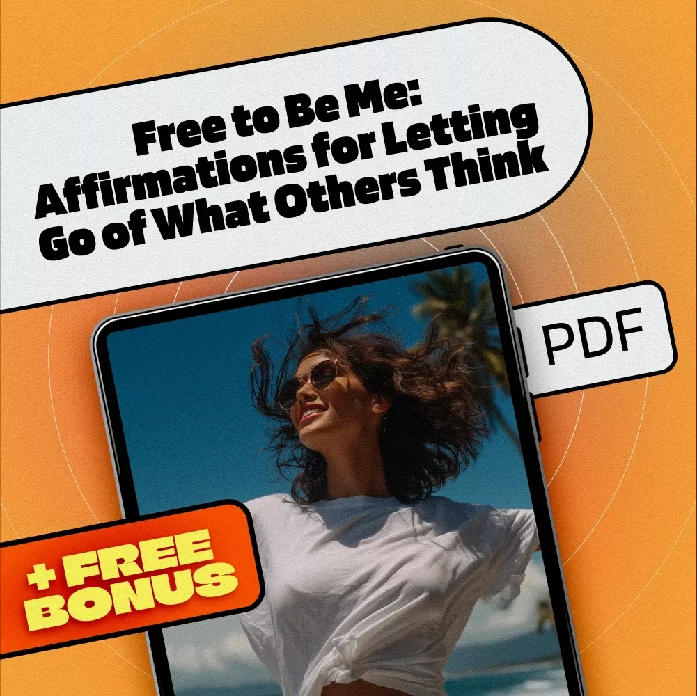 Free to Be Me: Affirmations for Letting Go of What Others Think | Self-Love eBook | Affirmations for Not Caring What Others Think | Digital Download — video