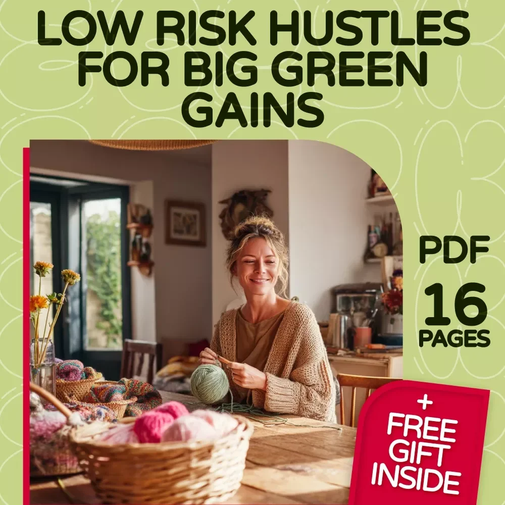 Low Risk Hustles for Big Green Gains | Sustainable Side Hustles with Low Risk eBook Guide | Eco-Friendly Passive Income Ideas PDF — video