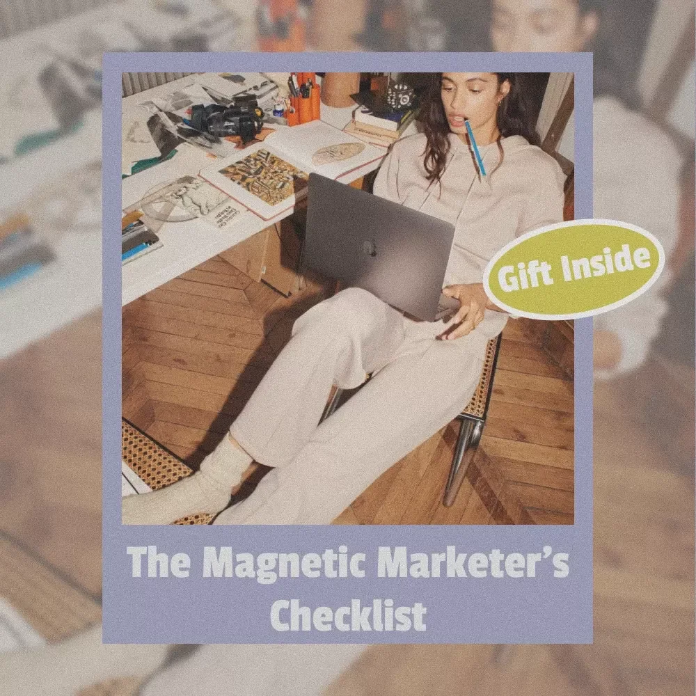 The Magnetic Marketer's Checklist | Digital Download for Networking Techniques for Marketers Scaling Online Businesses | eBook + Printable PDF — video