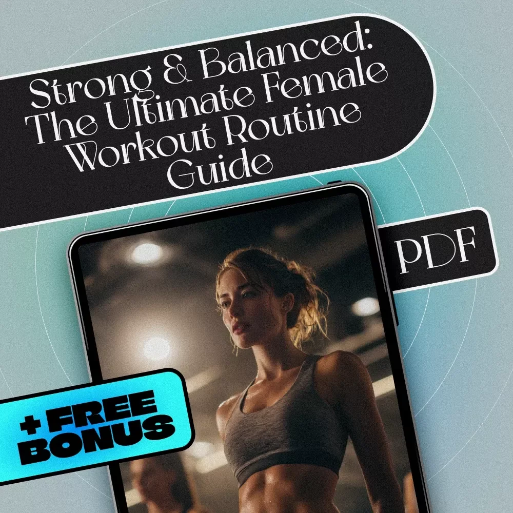 Strong & Balanced: The Ultimate Female Workout Routine Guide | Digital Download eBook for Women | Female Fitness Plan | Workout Routine for Women — video