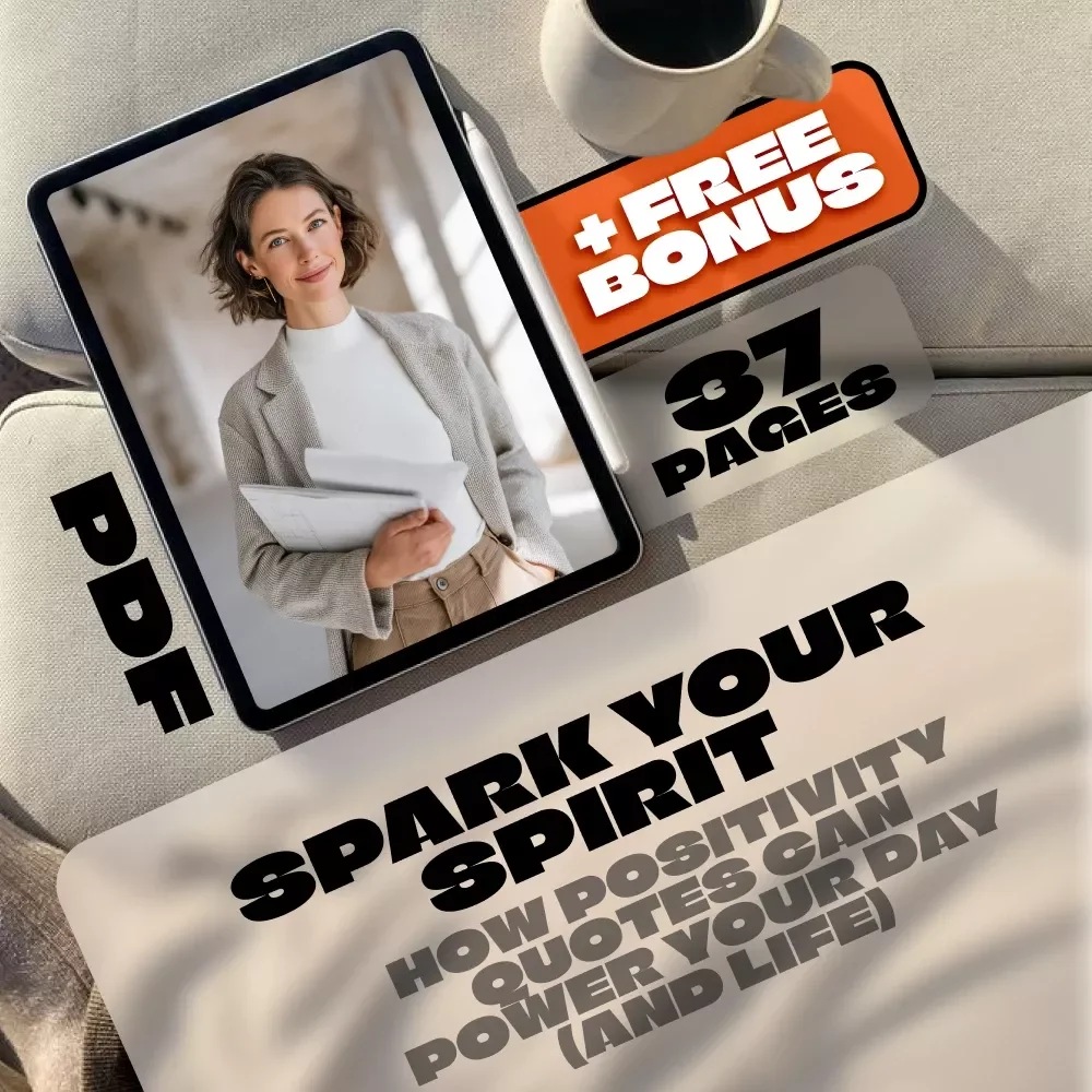Spark Your Spirit: How Positivity Quotes Can Power Your Day (and Life) | Inspirational eBook for Mental Wellness | The Power of Positivity Quotes Guide | Digital Download — video