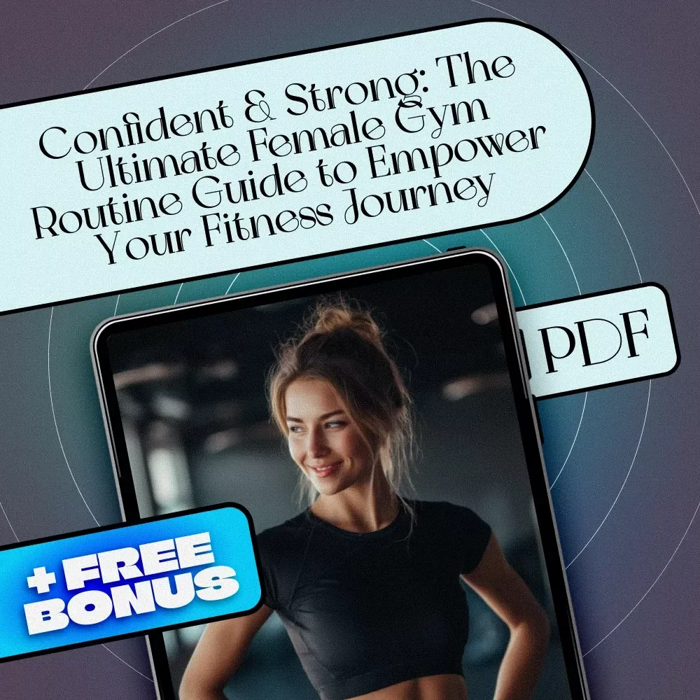 Confident & Strong: The Ultimate Female Gym Routine Guide to Empower Your Fitness Journey | Women’s Fitness eBook | Female Gym Routine PDF Download — video