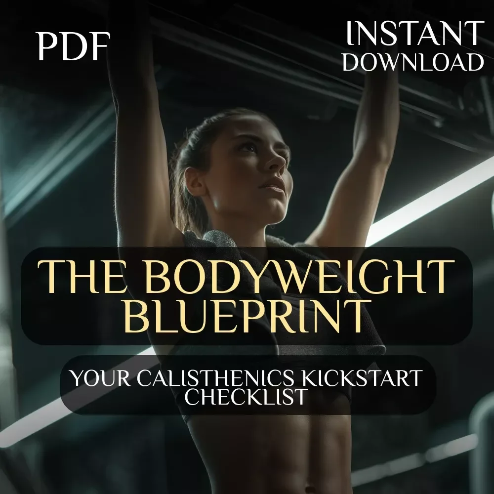 The Bodyweight Blueprint: Your Calisthenics Kickstart Checklist – Digital Calisthenics Workout Routine for Beginners | Printable Fitness Guide — video