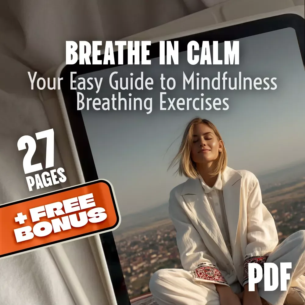 Breathe In Calm: Your Easy Guide to Mindfulness Breathing Exercises | Digital eBook for Mindful Living, Anxiety Relief & Stress Reduction — video