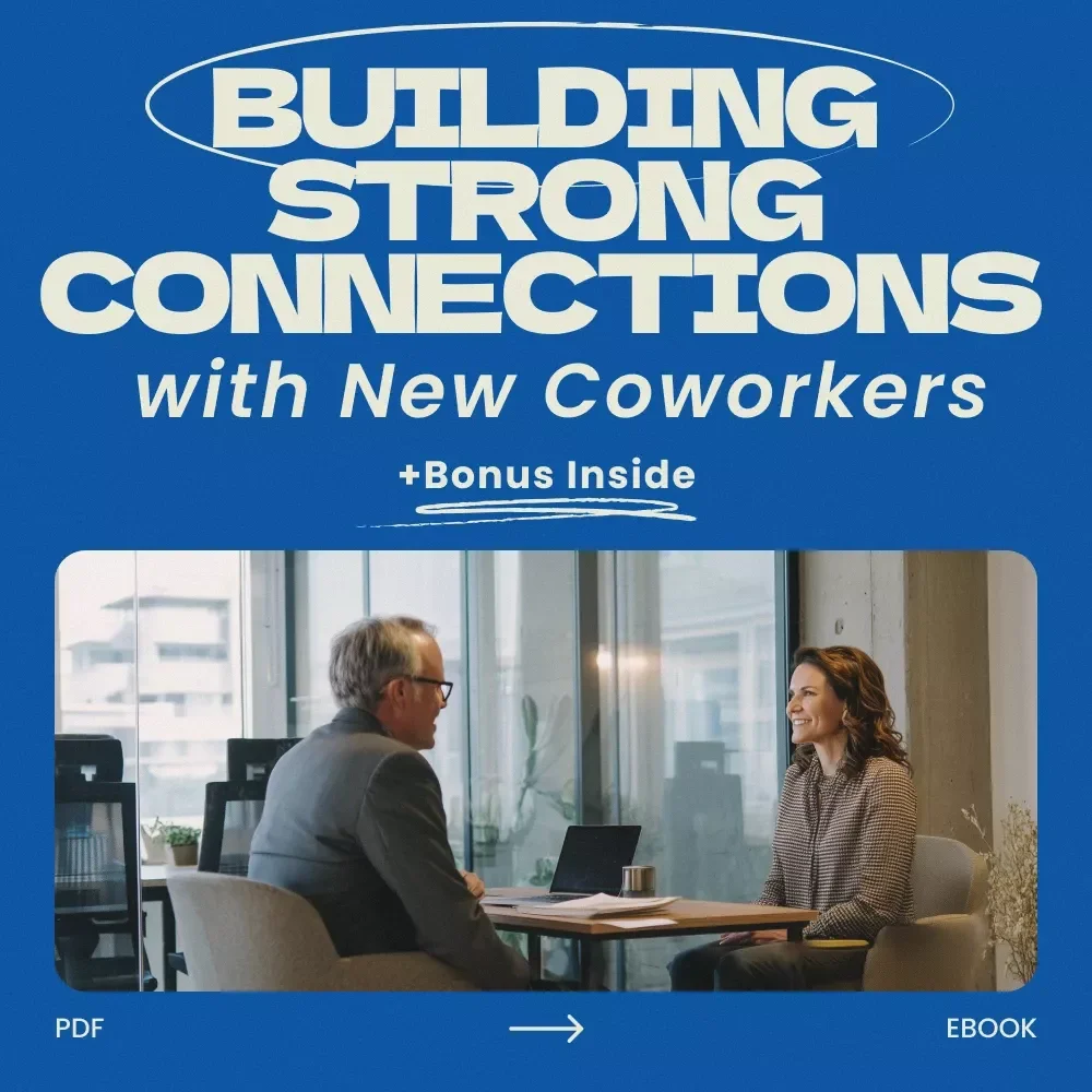 Building Strong Connections with New Coworkers – A Practical Guide on how to build relationships with new coworkers, Workplace Communication & Networking Success — video