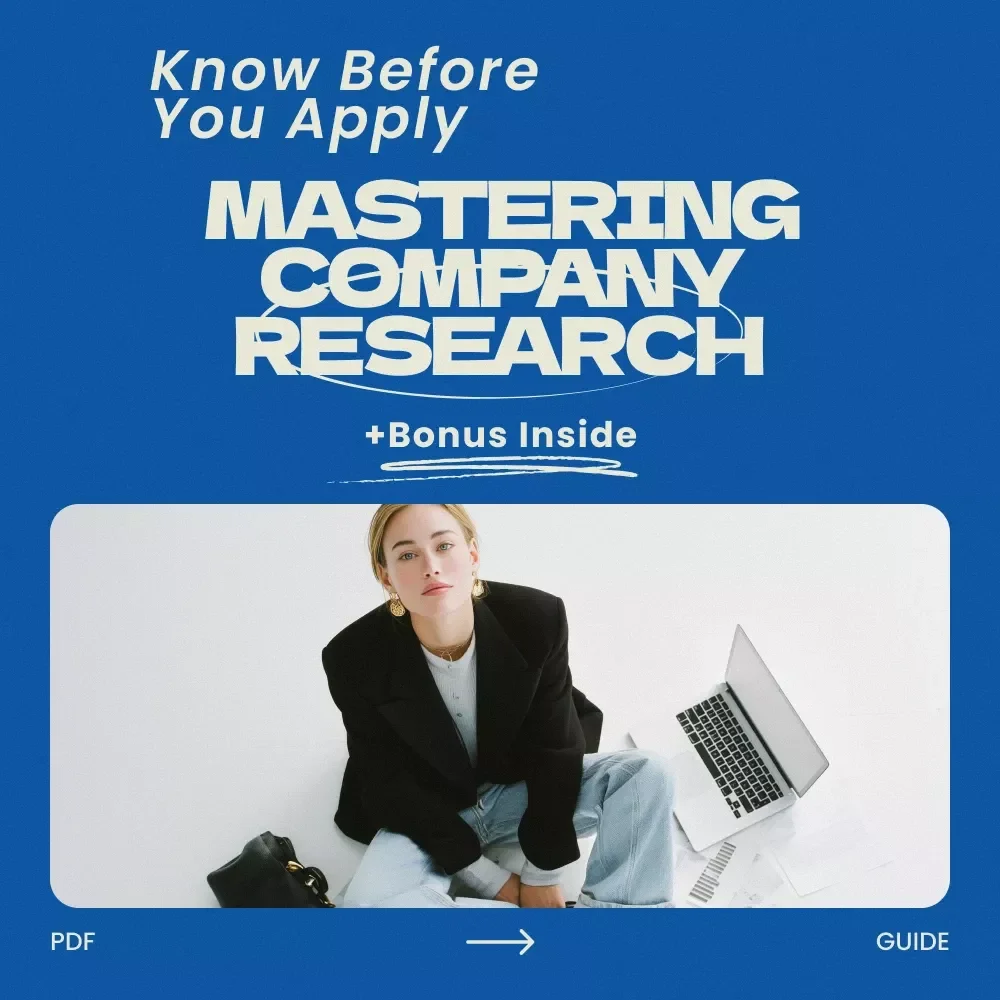 Know Before You Apply: Mastering Company Research – Career Guide on how to research a company before applying | Job Application Preparation Workbook | Resume & Interview Research Strategy — video