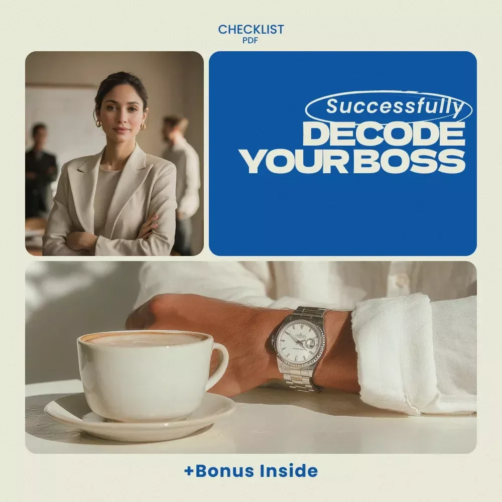 Decode Your Boss – Checklist for How to Understand What Your Boss Really Wants, Improve Communication, and Anticipate Their Needs — video