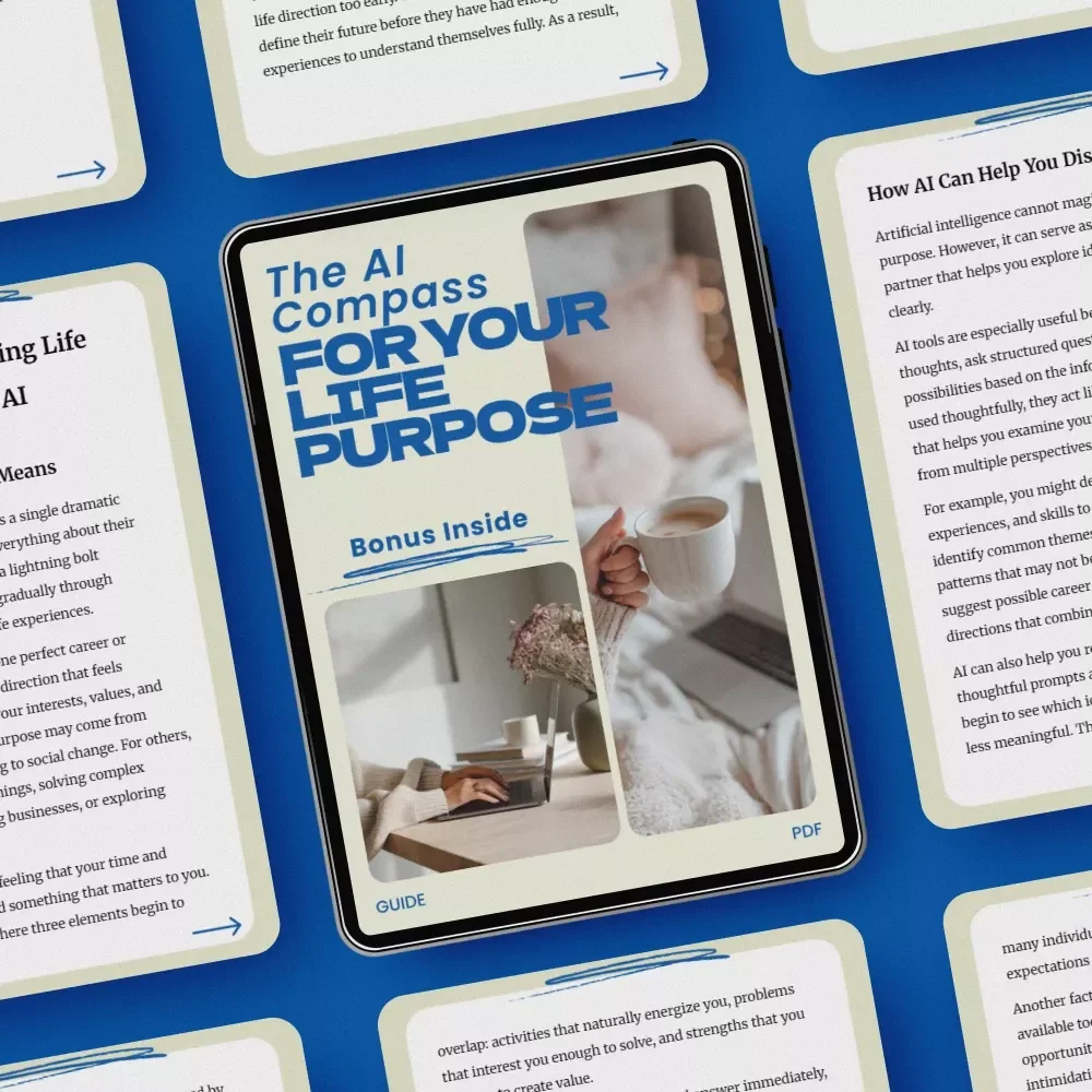 The AI Compass for Your Life Purpose – AI Prompts for Finding Life Purpose Guide, Self Discovery Workbook, Digital Download for Clarity & Direction — video