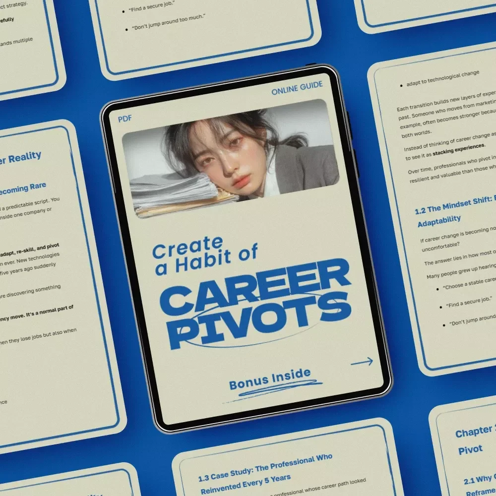Create a Habit of Career Pivots: A Practical Guide on how to make career changes a habit, Reinvent Your Career Path, Explore New Opportunities, and Build a Future-Proof Professional Life — video