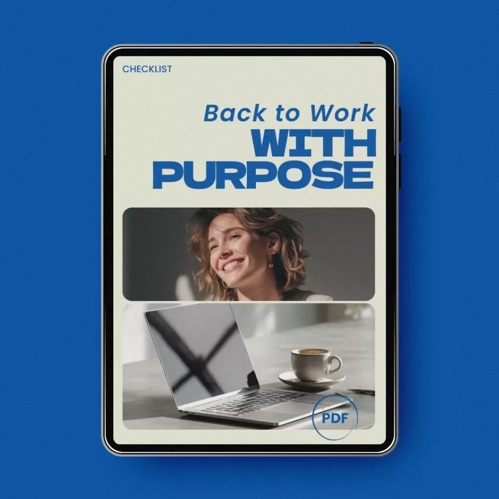 Back to Work With Purpose: A Checklist for Rebuilding Your Career After a Long Break — video
