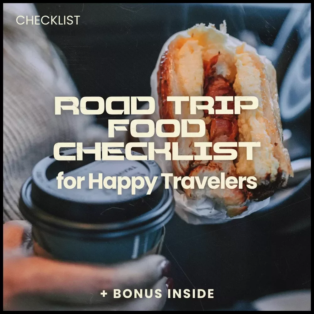 Road Trip Food Checklist for Happy Travelers | Best Food to Bring on a Road Trip Printable, Family Travel Snack Planner, Road Trip Essentials Guide — video