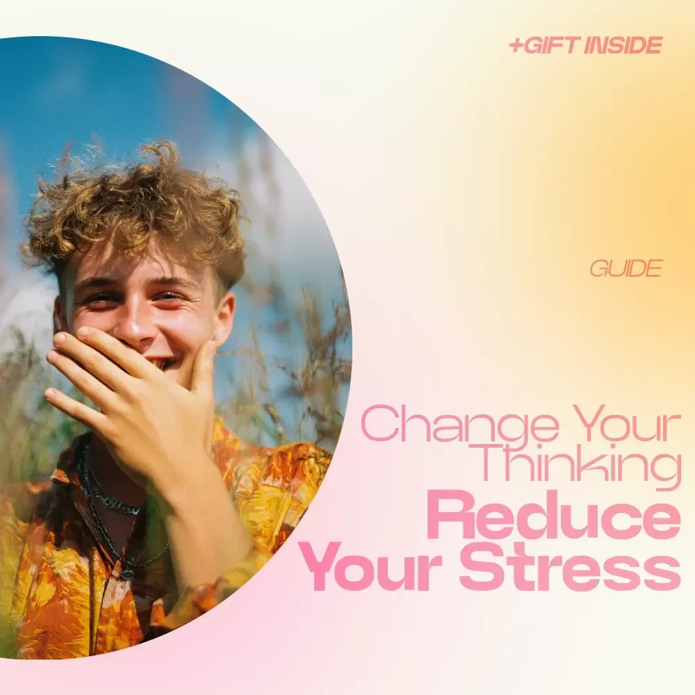 Change Your Thinking Reduce Your Stress Guide | How Mindset Affects Stress | Mindset Reset eBook, Stress Relief Workbook, Mental Clarity Digital Download — video