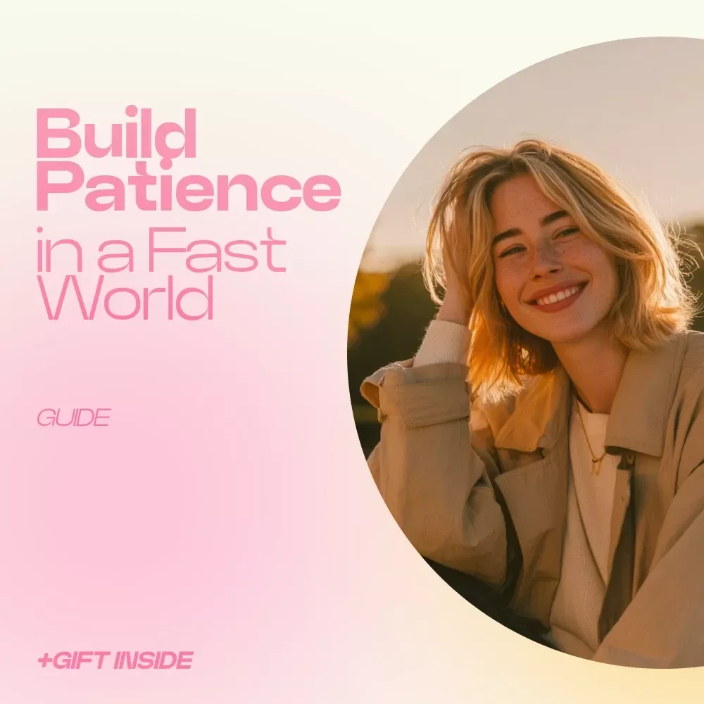 Build Patience in a Fast World Guide | How to Cultivate Patience in a Fast World eBook for Mindset, Focus, Emotional Control & Slow Living — video