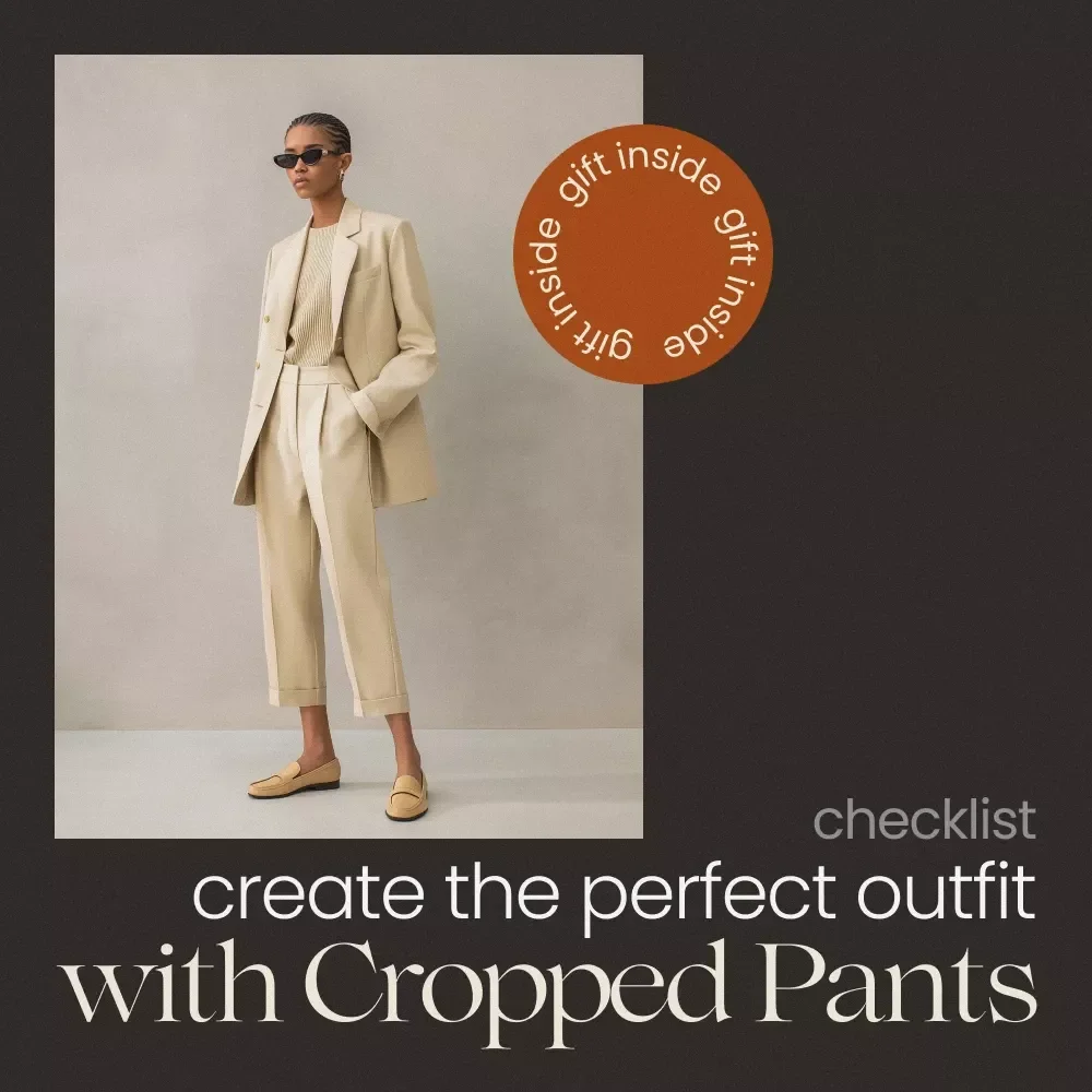 Create the Perfect Outfit with Cropped Pants – Stylish Checklist Guide for How to Style Cropped Pants Effortlessly, Everyday Outfit Planner Digital Download — video
