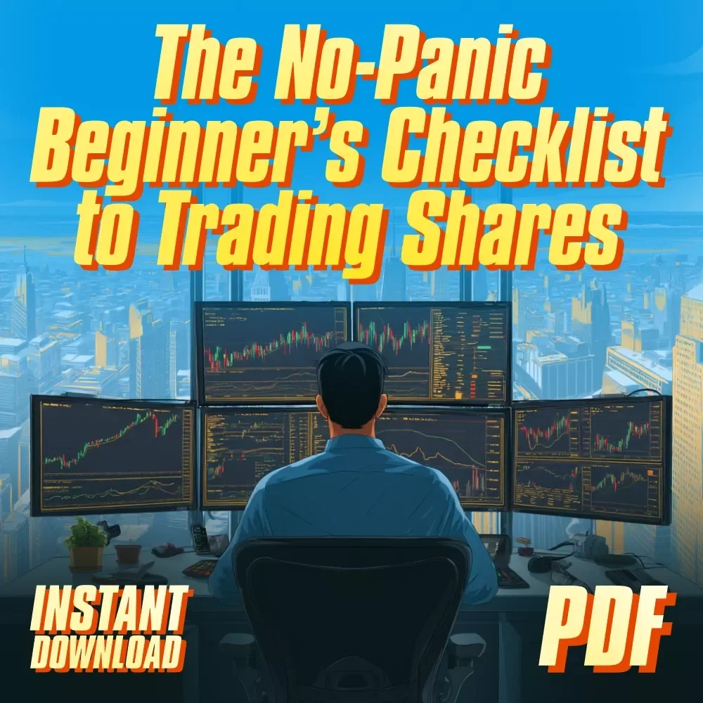 The No-Panic Beginner’s Checklist to Trading Shares Like a Pro | Learn How to Trade Shares | Digital Download Guide — video