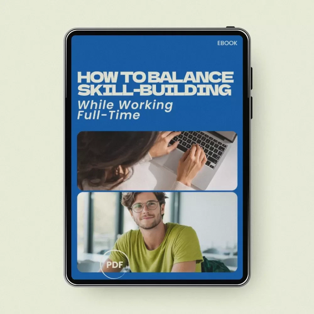 How to Balance Skill-Building While Working Full-Time – Practical Guide on how to balance learning new skills while working full time, Productivity eBook, Career Growth Digital Download — video