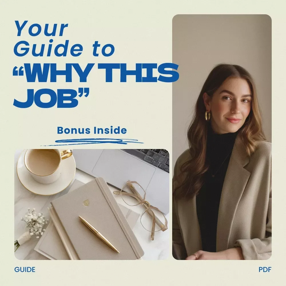 Your Guide to “Why This Job” Checklist – How to Answer Why Do You Want This Job | Interview Prep Digital Download | Job Interview Success Guide — video