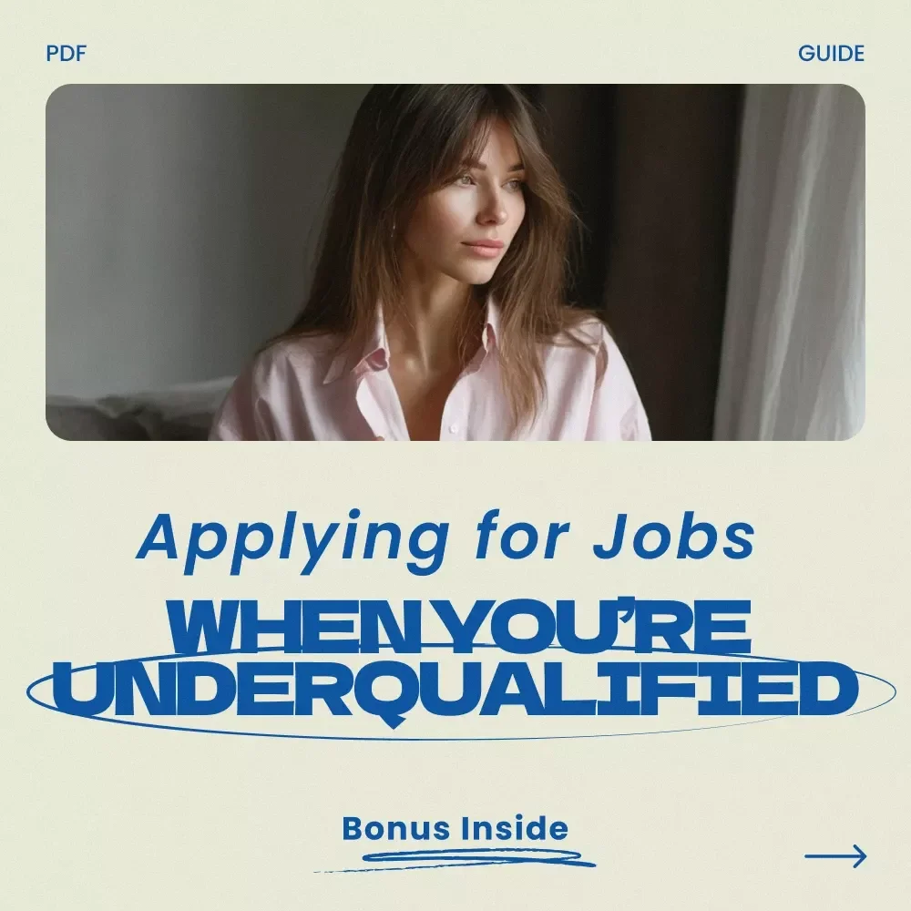 Applying for Jobs When You’re Underqualified – Practical Guide on how to apply for jobs when you are underqualified, Job Application Strategy, Resume & Interview Tips eBook, Career Growth Digital Download — video
