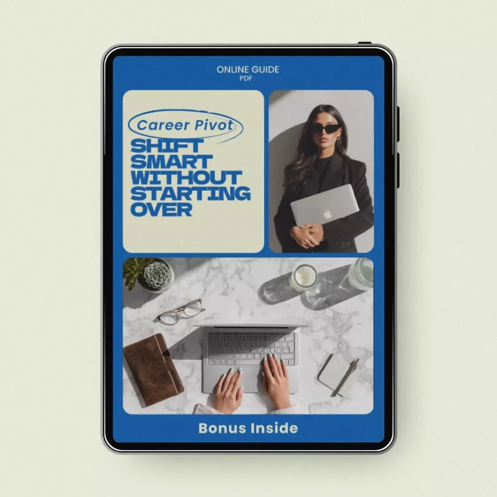 Career Pivot: Shift Smart Without Starting Over – Practical Guide on how to pivot your career without starting over, Transferable Skills Workbook, Career Change Strategy, Digital Download — video