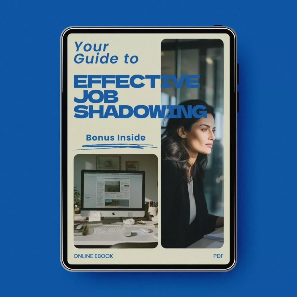 Your Guide to Effective Job Shadowing: How to Do Job Shadowing the Right Way – Career Exploration eBook, Professional Shadowing Checklist, Student & Career Starter Guide — video