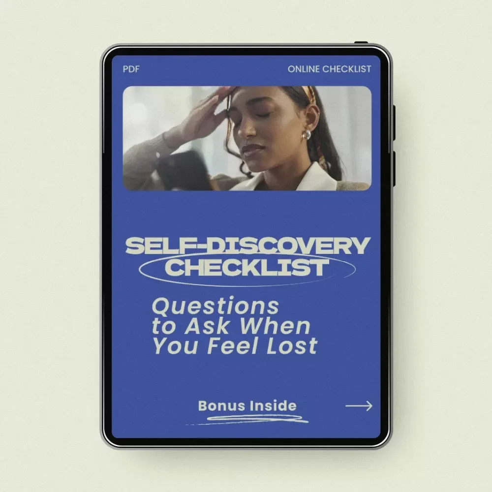Self-Discovery Checklist: Questions to Ask When You Feel Lost, Self Discovery Questions When You Feel Lost Digital Download, Printable Reflection Worksheet, Personal Growth Checklist, Mindset Journal Prompt Guide — video