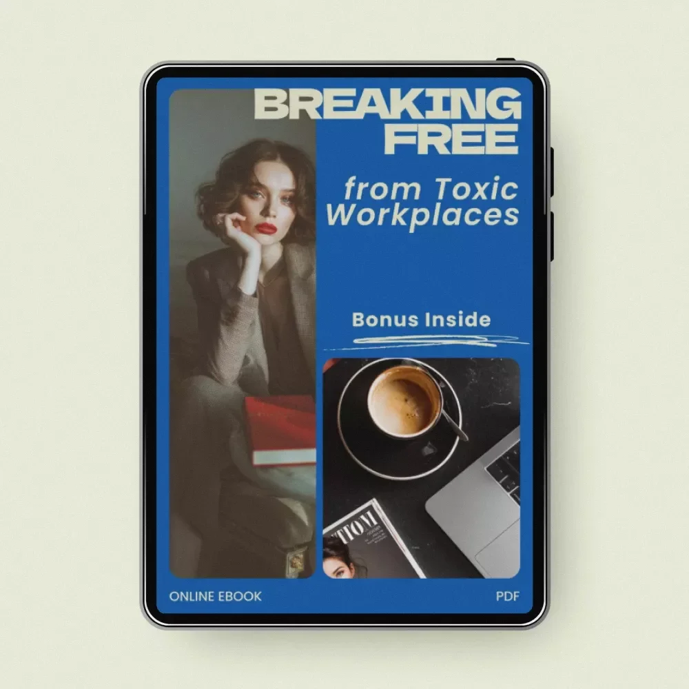 Breaking Free from Toxic Workplaces – Practical Guide on what to do when you are in a toxic work environment | Career Recovery eBook, Workplace Survival Strategy, Professional Exit Plan — video