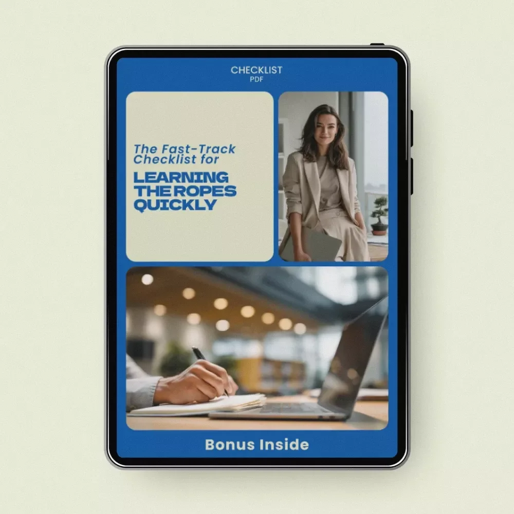 The Fast-Track Checklist for Learning the Ropes Quickly – How to Learn the Ropes in a New Industry Quickly, Essential Digital Checklist for Beginners — video
