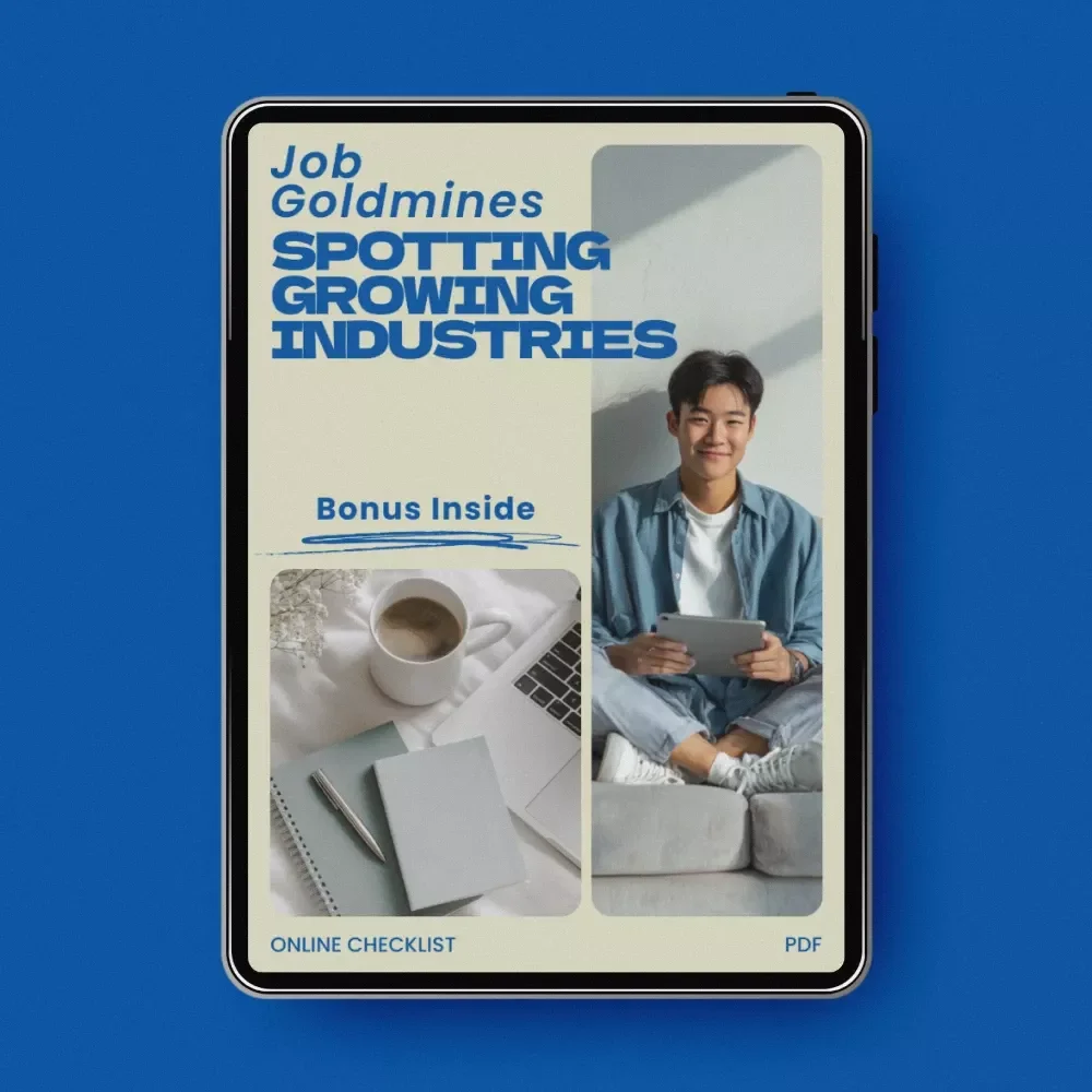 Job Goldmines: Spotting Growing Industries – Career Research Checklist for Job Seekers | how to research growing industries for jobs | Industry Trend Analysis Guide | Future Career Opportunities Digital Download — video